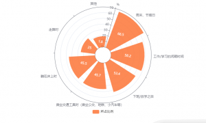 中国短视频市场环境分析与用户行为调查：66.5%的网民表示会在周末、节假日使用短视频平台