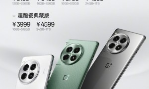 一加Ace 3 Pro今日开售 提供陶瓷机身 售价最低3199元