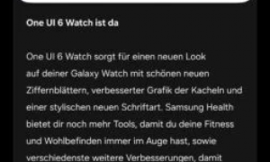 久等！三星Watch 5推送One UI 6 Watch稳定版更新