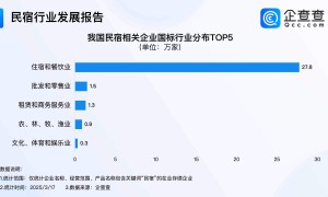 因地制宜发展民宿经济，企查查：今年已注册超1.3万家民宿企业