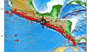 墨西哥恰帕斯州沿岸近海附近发生6.5级左右地震