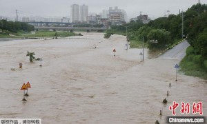 韩暴雨已致22人死亡14人失踪 全国普通列车暂停运行