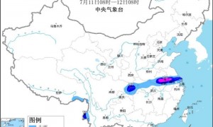 四川盆地至江淮地区有强降雨 江南华南等地仍有高温天气