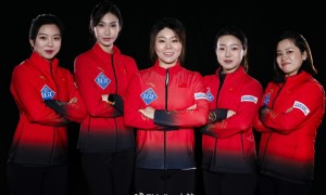 中国女子冰壶队，米兰冬奥会见！