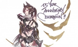 《最终幻想7EC》1.5周年贺图公布：猫娘蒂法性感诱人!